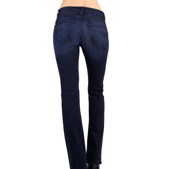 James Jeans Dark Wash Reboot Medium Rise flare 26 - Picture 2 of 8